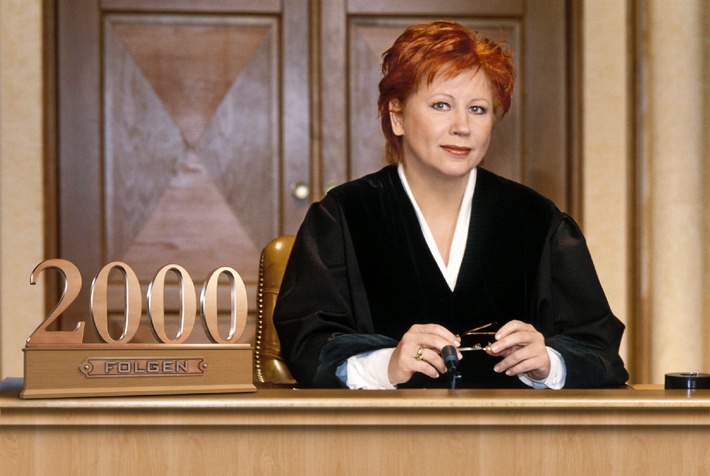Recht so! &quot;Richterin Barbara Salesch&quot; feiert Jubiläum / SAT.1 zeigt die 2000. Folge der TV-Gerichtsshow am Donnerstag, 5. Mai 2011 (mit Bild)