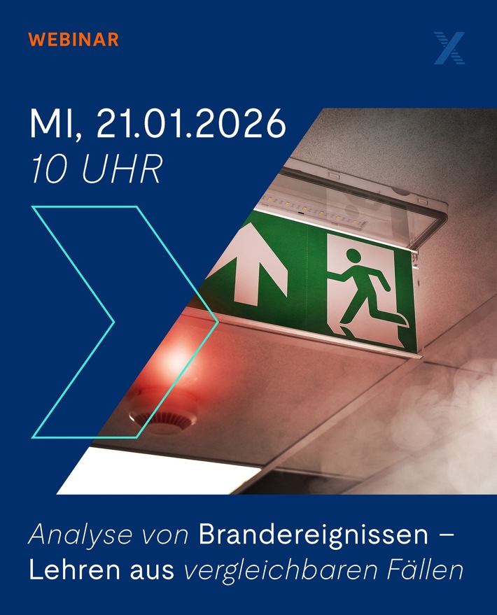 TROX Webseminar am Mittwoch, 21. Januar: Brandereignisse analysieren – Lehren aus vergleichbaren Fällen