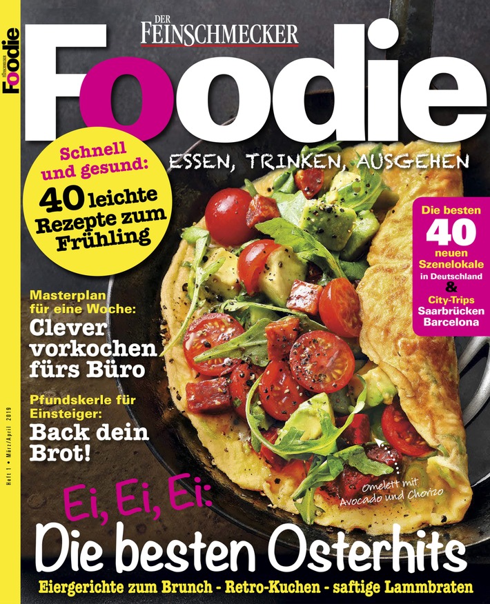 Mit einem Healthy Twist: Die neue FOODIE mag&#039;s im Frühling gesund (nur Sophie Passmann schreibt über Steak mit Pommes!)