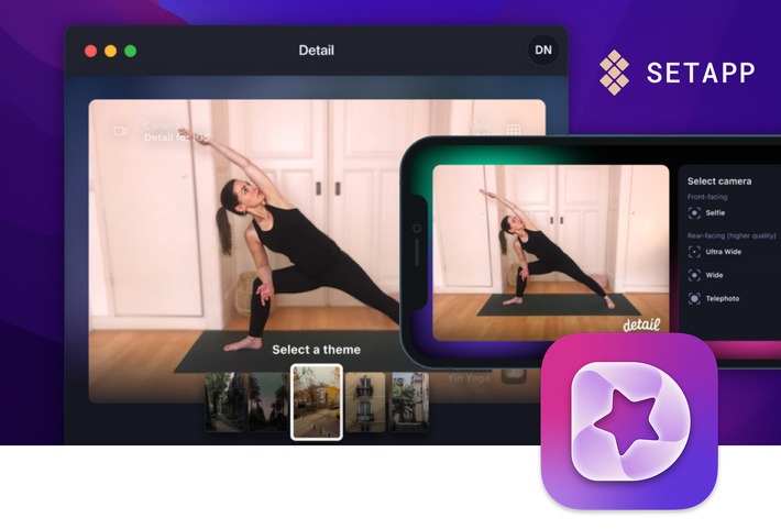 Setapp Detail - iPhone oder Kamera als Webcam einsetzen