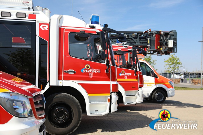 FW-MG: Brand im Studentenwohnheim