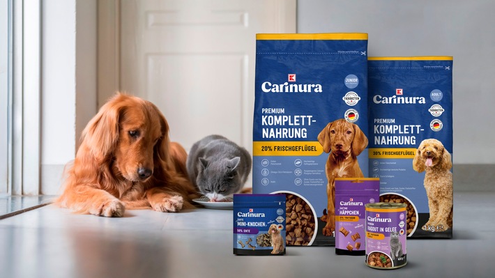K-Carinura: die neue, hochwertige Haustier-Eigenmarke bei Kaufland