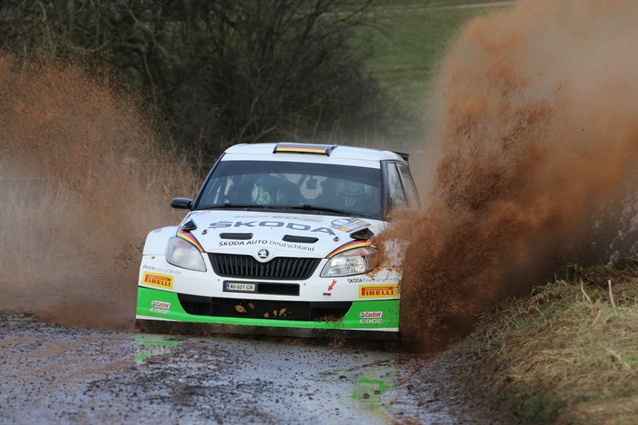 Lehrling gegen Lehrmeister: SKODA Talent Kreim misst sich mit Routinier Baumschlager (FOTO)