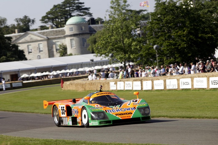 Mazda beim Festival of Speed 2015