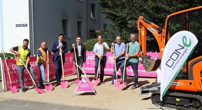 Telekom startet Glasfaserausbau in Langen in den Stadtteilen Nordend und Oberlinden