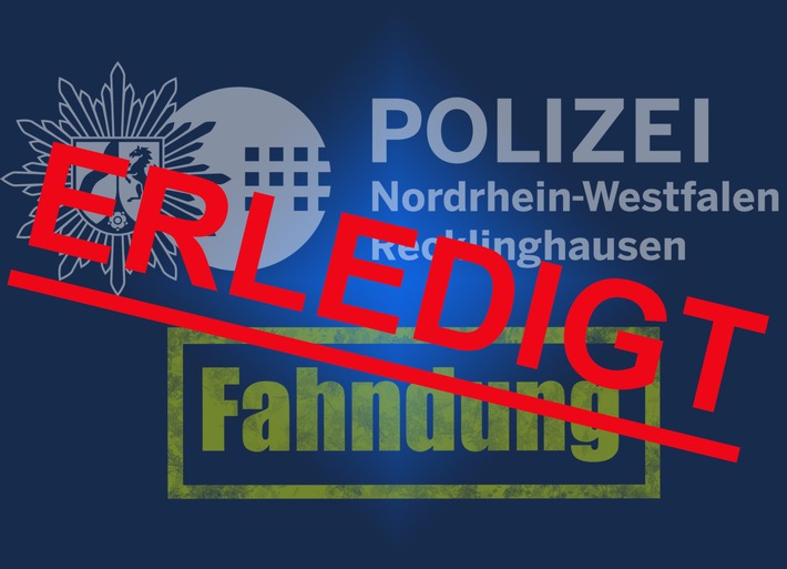 POL-RE: Datteln: Fahndung nach Tatverdächtigen erledigt