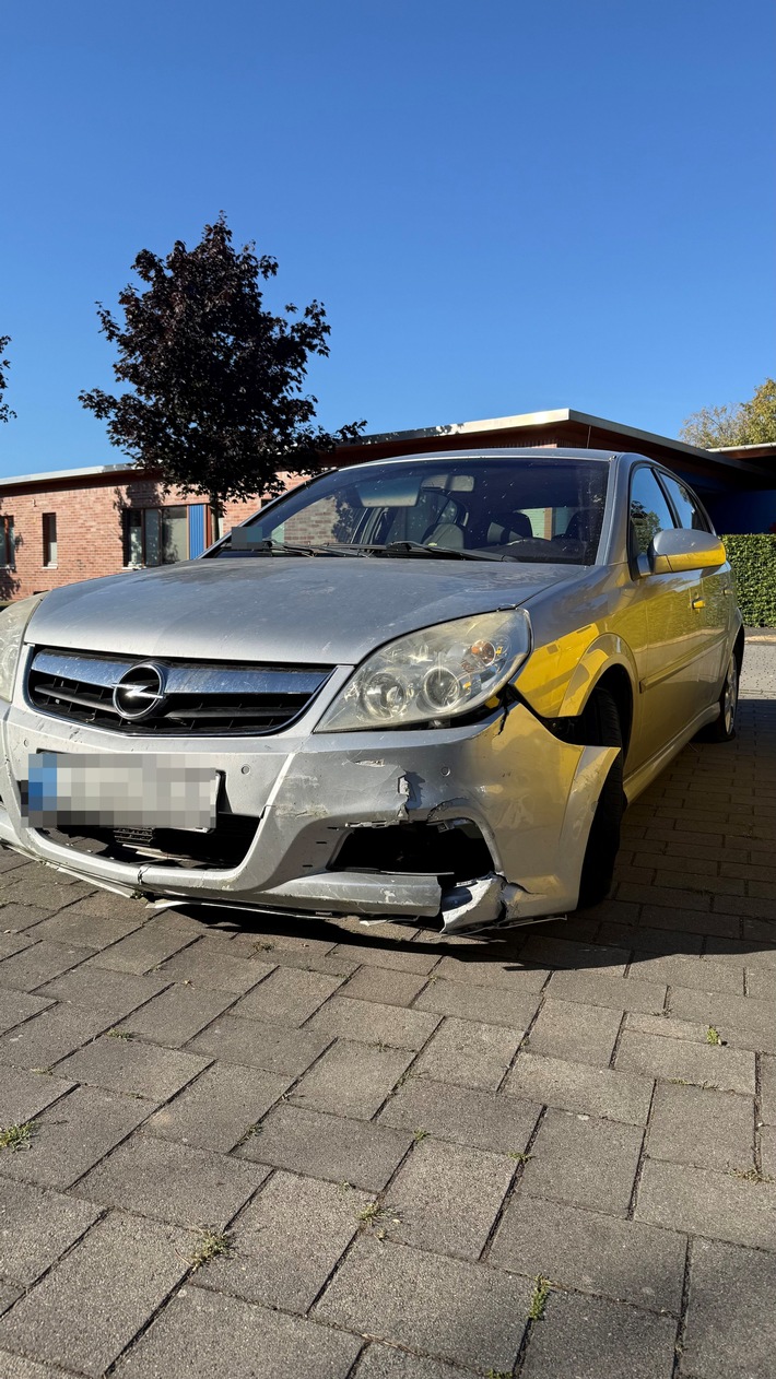 POL-COE: Ascheberg, Rheinsbergring/ Fahrer eines Unfallautos gesucht