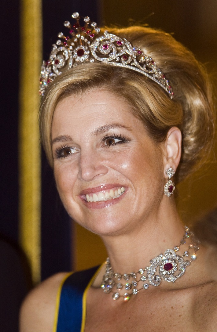 Deutscher Medienpreis 2013 für Königin Máxima / Ihre Majestät Königin Máxima wird für ihr soziales Engagement am 21.03.2014 in Baden-Baden mit dem Deutschen Medienpreis ausgezeichnet (FOTO)