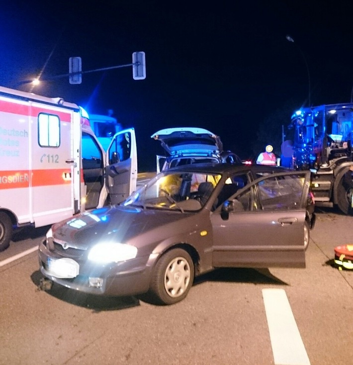 POL-PDNW: Bad Dürkheim - Vorfahrt missachtet, zwei Personen leicht verletzt - hoher Schaden