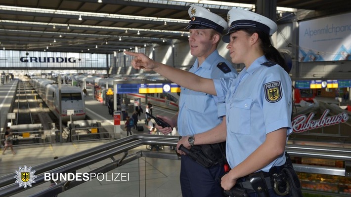 Bundespolizeidirektion München: Mehrere Gewaltdelikte in Münchner Bahnbereichen