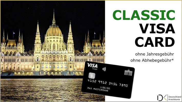 Finanztest empfiehlt Deutschland-Kreditkarte Classic