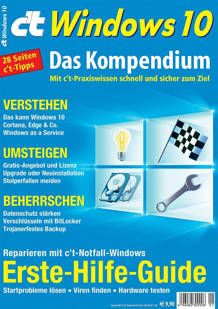 c&#039;t Windows 10 - das Kompendium / Entscheidungshilfe und praktisches Handbuch