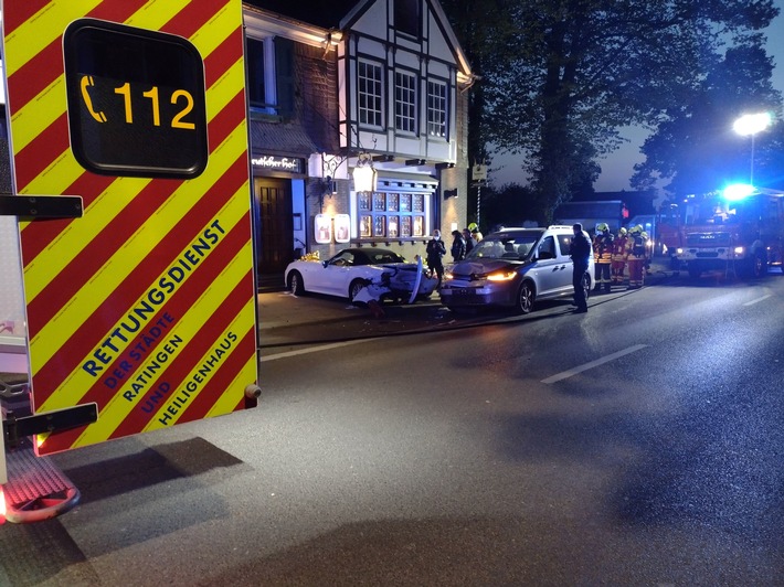 FW-Heiligenhaus: Verkehrsunfall nach Trunkenheitsfahrt (Meldung 8/2022)