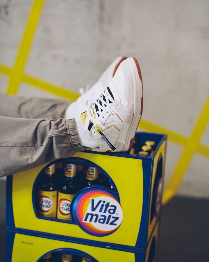 "The New Oldschool" / Der Sneaker von Vitamalz x hummel