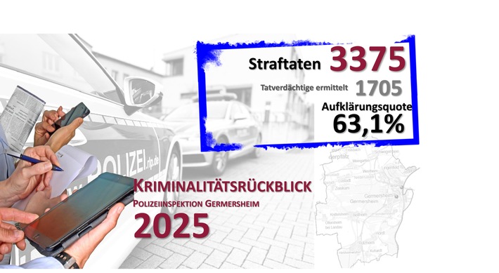 POL-PDLD: Germersheim - Polizeiliche Kriminalstatistik 2025
