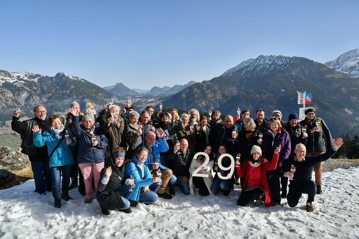 Muffin-Herzen und Sonne pur bei großer Schaltjahr-Party am 29. Februar in Bad Hindelang