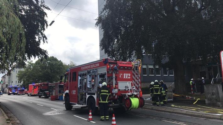 POL-MK: Feuerwehr-Einsatz an der Polizeiwache