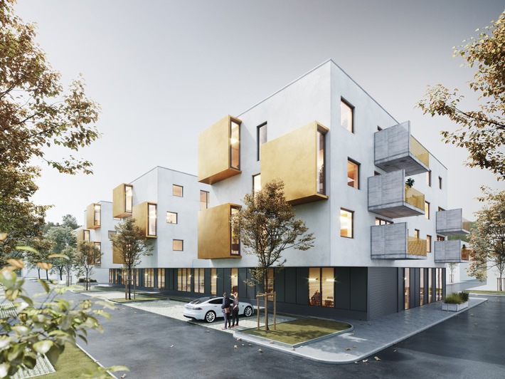 Strenger Bauen und Wohnen entwickelt architektonischen Blickfang in Kirchheim unter Teck