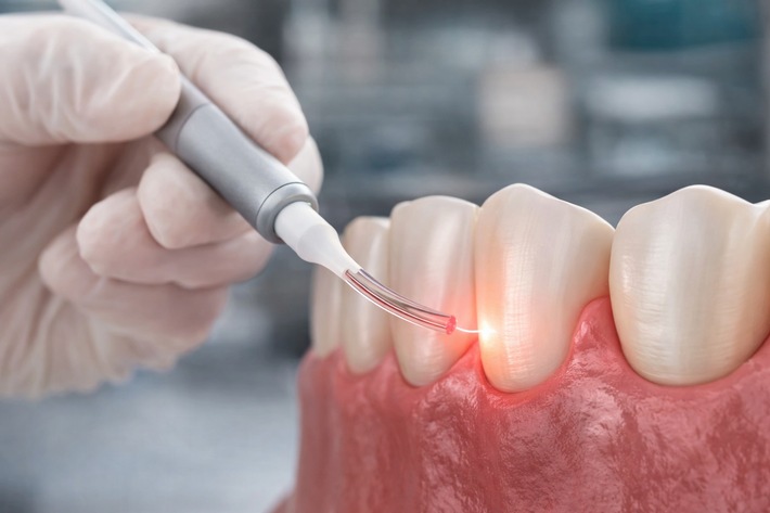 Laserbehandlung bei KU64: Schonend, schmerzarm und präzise für gesundes Zahnfleisch