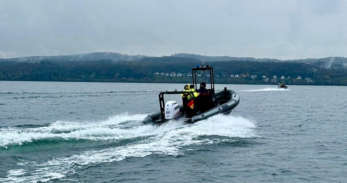 POL-Einsatz: Training der Maritimen Einsatzeinheit auf dem Bodensee