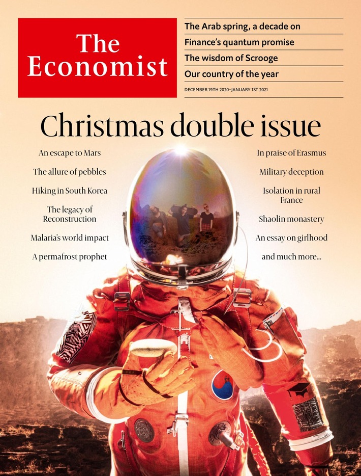 The Economist: Spaziergang auf dem Mars | Zululand | Afro-amerikanische Ökonomin Alexander | CEO des Shaolin-Klosters
