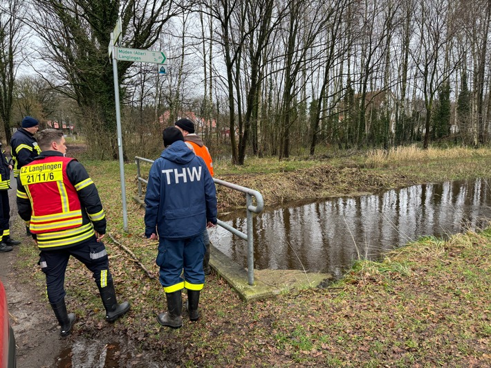 FW Flotwedel: Zwischenbericht - Hochwasserlage in der Samtgemeinde Flotwedel