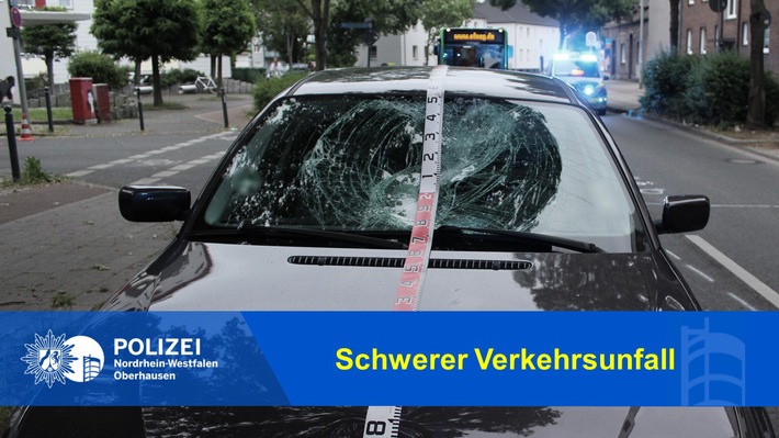 POL-OB: Schwerer Verkehrsunfall in Oberhausen