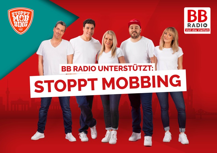 "Stoppt Mobbing!" - BB RADIO unterstützt als erster Radiosender Anti-Mobbing-Kampagne von Carsten Stahl