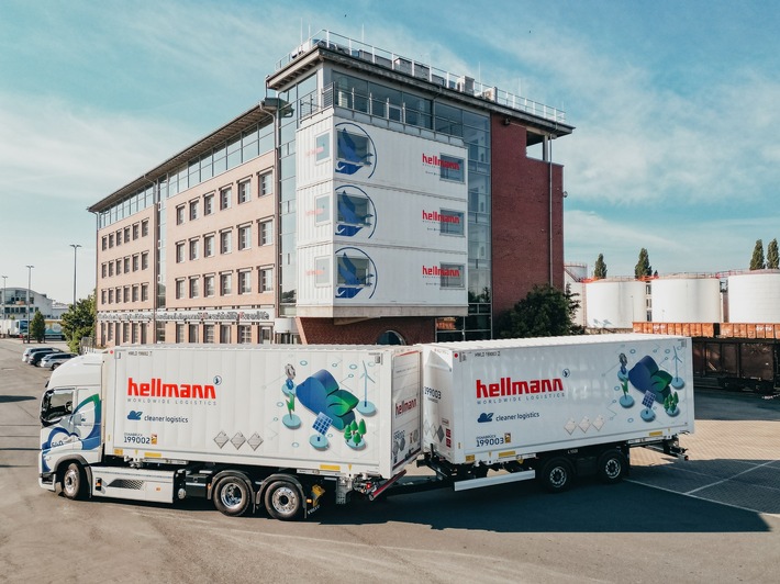 Hellmann dekarbonisiert Lkw-Flotte im Schwerlastverkehr