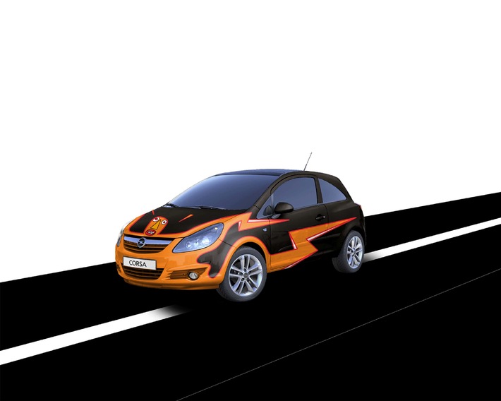 Opel bei eBay: C.M.O.N.S.-Corsa wurde für 17.827,-- Euro versteigert