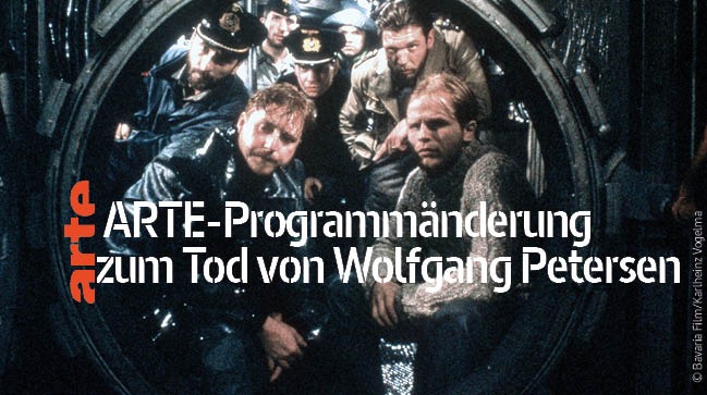 Hommage an Wolfgang Petersen: ARTE-Programmänderung am Freitag 19/08/2022 mit &quot;Das Boot - Welterfolg aus der Tiefe&quot; und &quot;Tatort: Reifezeugnis&quot;