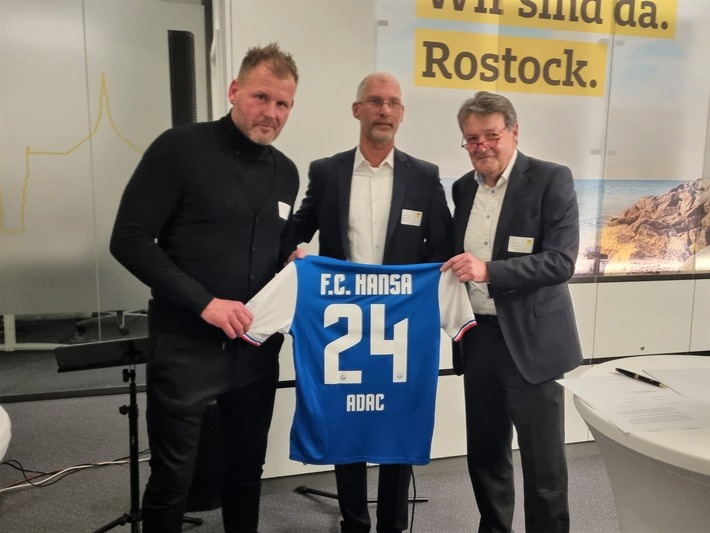 Kooperation zwischen Hansa Rostock und ADAC