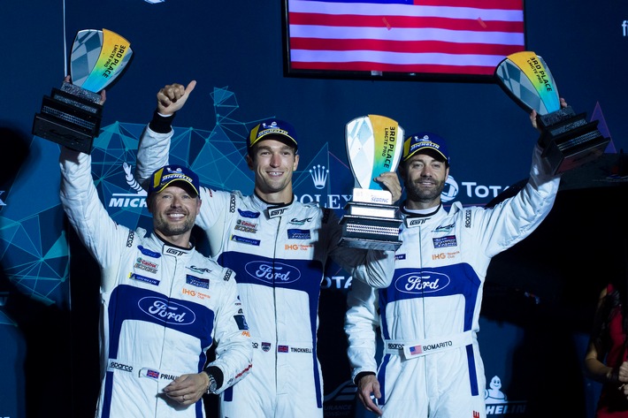 Der Ford GT fährt in Sebring bei beiden Langstreckenrennen aufs Podest (FOTO)