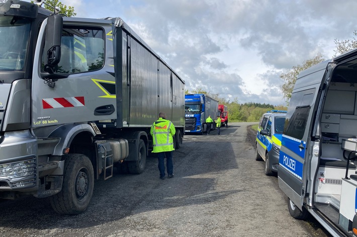 POL-WE: Länderübergreifender Aktionstag "sicher.mobil.leben - Güterverkehr im Blick" - Polizeiliche Bilanz in Hessen