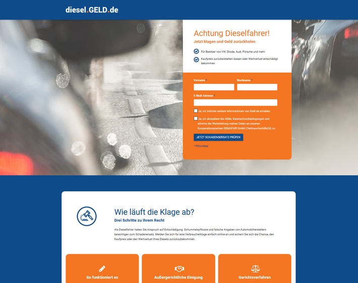 Mehr als nur Abwrackprämie zum Neuwagenkauf - JDC Group bietet seinen Vermittlern und deren 1,2 Millionen Kunden ein Modell für Schadensersatzprüfungen