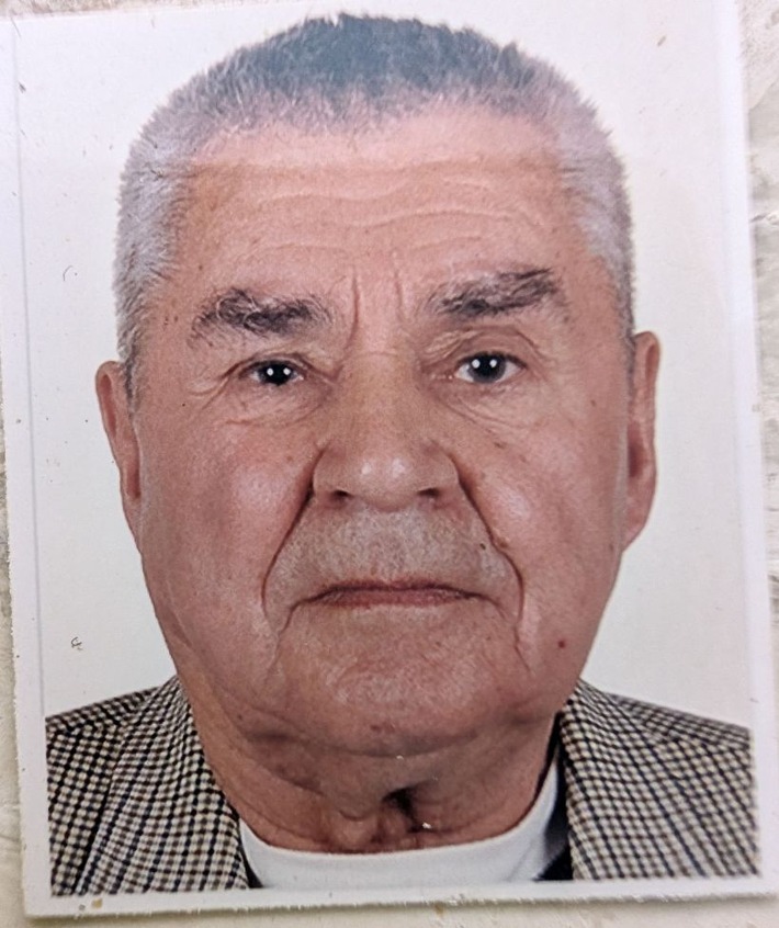 POL-GI: Landkreis Gießen: 88-Jähriger Ivan B. aus Gießen vermisst