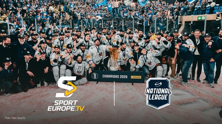 Schweizer National League neu auf SPORTEUROPE.TV: Top-Eishockey live in Deutschland und Österreich