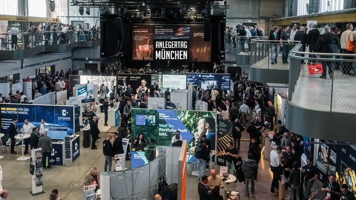 Anlegertag München 2026: Über 80 Aussteller, 75 Vorträge - Eintritt frei!