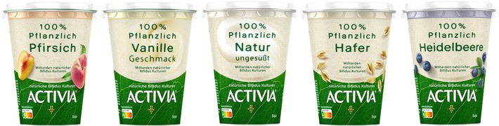 Activia jetzt auch &quot;100% pflanzlich&quot; (FOTO)