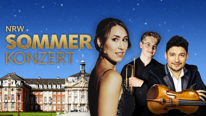 Große Bühne zum Geburtstag: NRW Sommerkonzert 2026 live vom Schlossplatz Münster