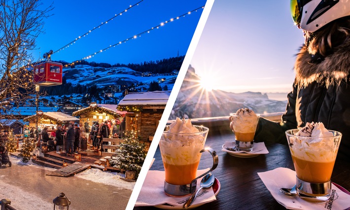 Val Gardena: Winterauftakt im Dezember mit Weihnachtsstimmung zum Après-Ski / Weiterer Text über ots und www.presseportal.de/nr/177408 / Die Verwendung dieses Bildes für redaktionelle Zwecke ist unter Beachtung aller mitgeteilten Nutzungsbedingungen zulässig und dann auch honorarfrei. Veröffentlichung ausschließlich mit Bildrechte-Hinweis.