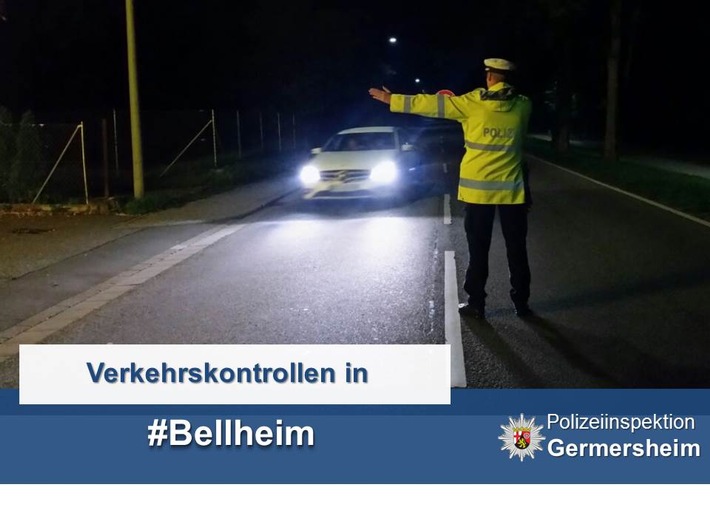 POL-PDLD: Nächtliche Kontrollstellen in Bellheim