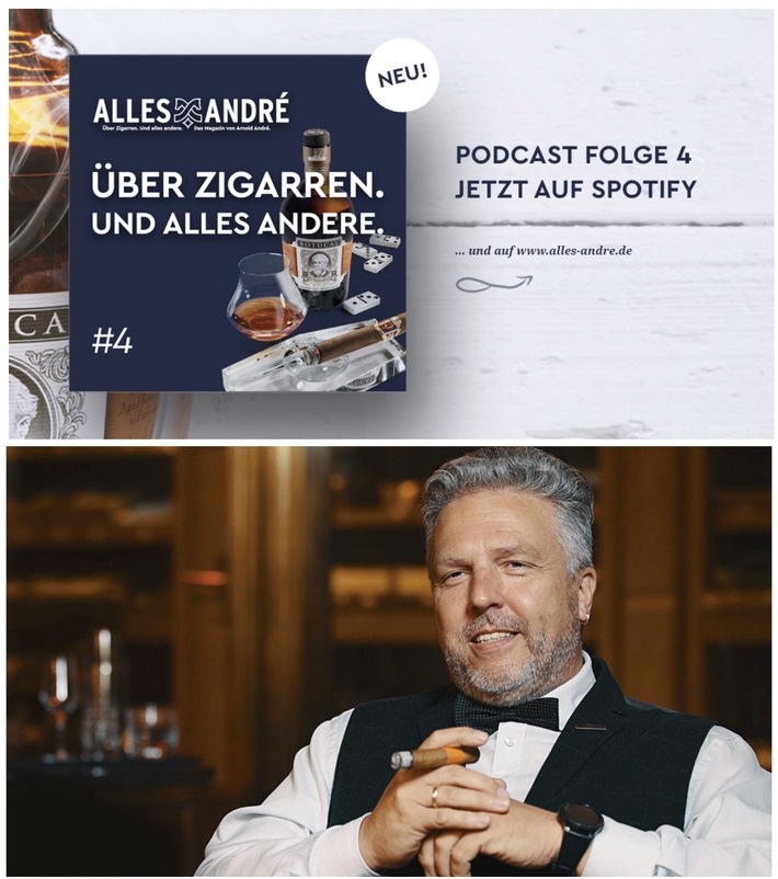 Rum meets Zigarre: Vierte Podcast Folge von Alles André online!