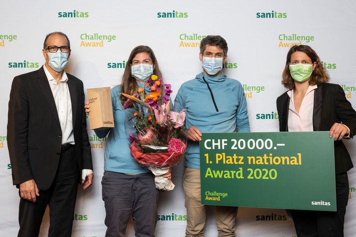 Prix d&#039;encouragement pour la relève sportive / fitforkids Winterthur remporte le Sanitas Challenge Award 2020
