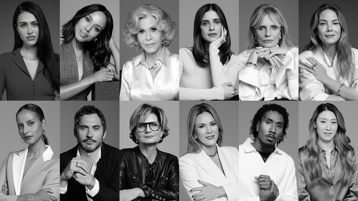 Pomellato for Women - eine Initiative für ökonomische Gerechtigkeit, unter anderem mit Jane Fonda, Kerry Washington und Sara Nuru