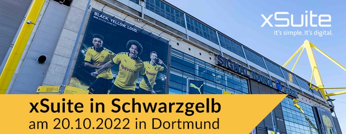 xSuite lädt zum Kundentag „Schwarzgelb“ in Dortmund