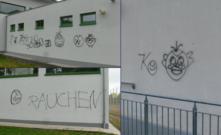 POL-PDMY: Zeugen nach Graffiti-Schmierereien gesucht!