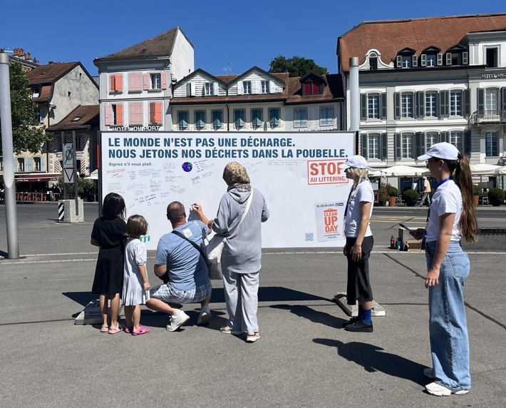 Communiqué: «Lausanne tient à la propreté de son environnement»