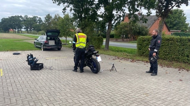 POL-NI: Hilgermissen: Schwerpunktkontrolle "Krad" auf der L331