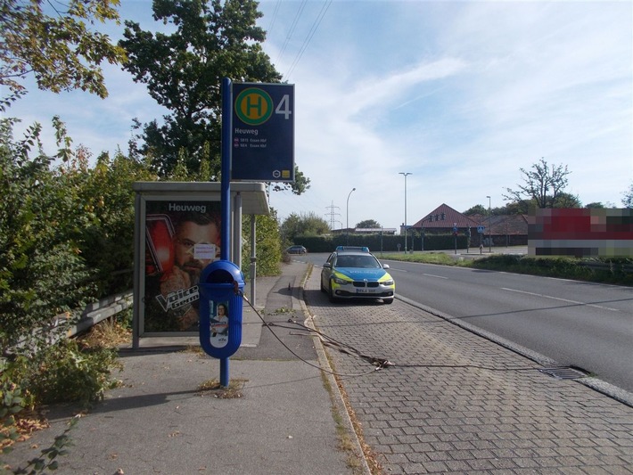 POL-E: Essen: Unbekannte haken Stahlseil in Mülleimer - Zeugen gesucht